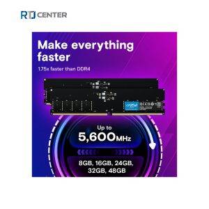 رم کروشیال ۳۲ گیگابایت DDR5 فرکانس ۴۸۰۰ مگاهرتز