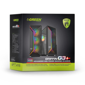 کیس گیمینگ گرین مدل GRIFFIN G3 PLUS