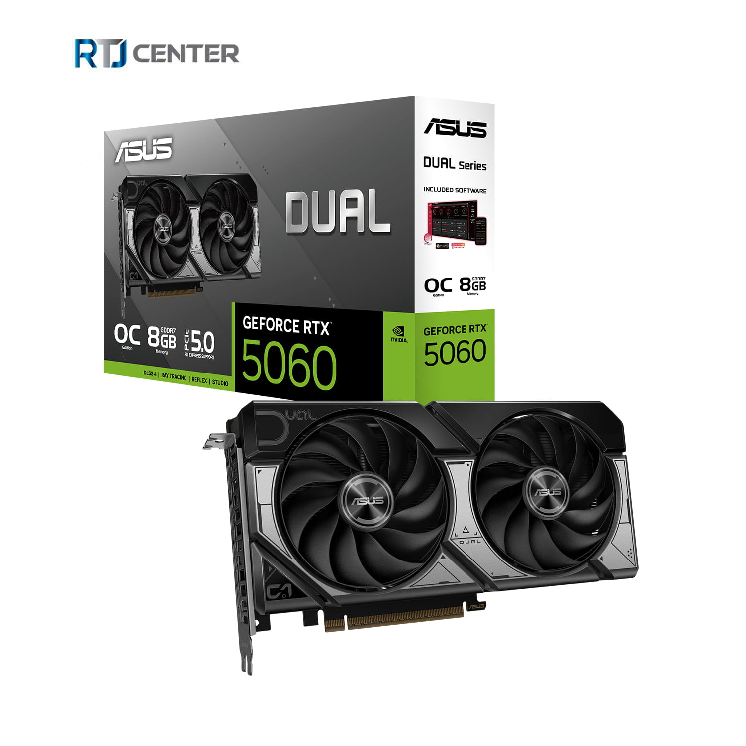 خرید کارت گرافیک ASUS Dual RTX 5060 8GB OC