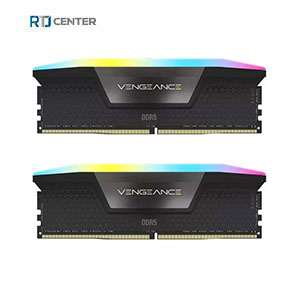 رم کامپیوتر کورسیر دو کاناله VENGEANCE RGB DDR5 48GB 7000MHz CL40