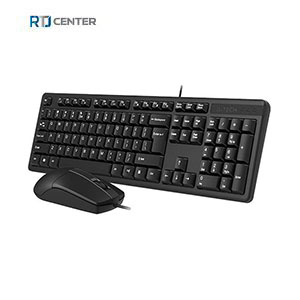 کیبورد و ماوس ای فورتک مدل KK-3330S باسیم