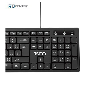 کیبورد تسکو مدل TK8072 با سیم