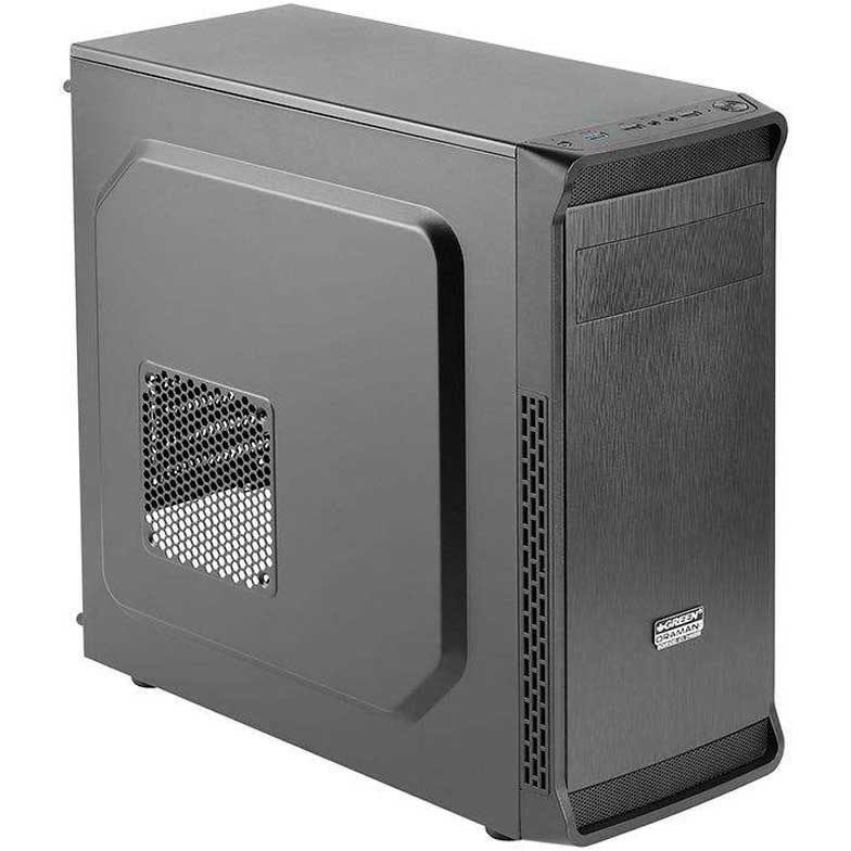 خرید کیس کامپیوتر گرین Oraman Plus Mid Tower خاکستری