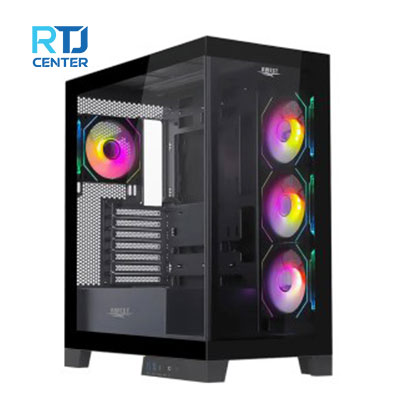 خرید کیس کامپیوتر اوست GT AQ16 MB ARGB Mid Tower مشکی
