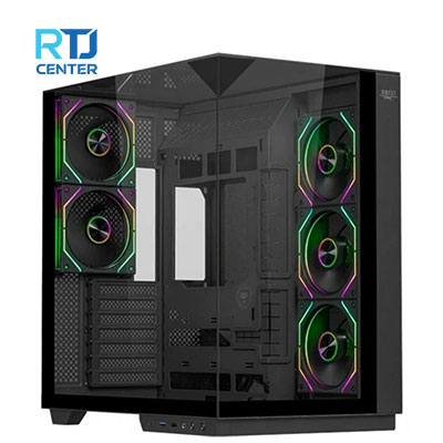 خرید کیس کامپیوتر اوست مدل AQ5 TG ARGB Mid Tower مشکی