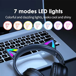 قیمت هدست بی سیم اونیکوما HEADSET ONIKUMA B90 PURPLE-RGB WLS