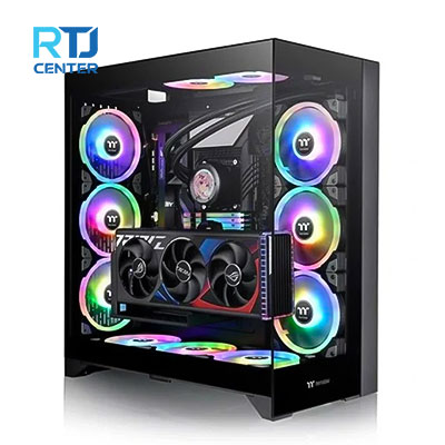 خرید کیس گیمینگ ترمالتیک مدل CTE E660 MX سایز Mid Tower مشکی