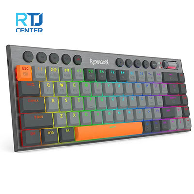 خرید کیبورد گیمینگ با سیم ردراگون مدل Horus SE K609GG RGB Pro با سوئیچ مکانیکال قرمز