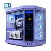 خرید کیس کامپیوتر هایت Y70 Taro Milk Mid Tower بنفش