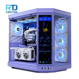 خرید کیس کامپیوتر هایت Y70 Taro Milk Mid Tower بنفش