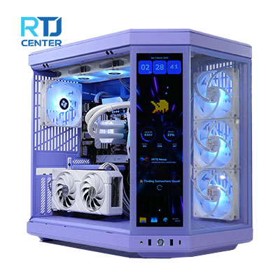خرید کیس کامپیوتر هایت Y70 Taro Milk Mid Tower بنفش