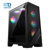 خرید کیس کامپیوتر ام اس آی Mag Forge 120A Airflow ARGB Mid Tower مشکی