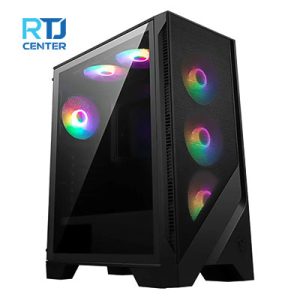 خرید کیس کامپیوتر ام اس آی Mag Forge 120A Airflow ARGB Mid Tower مشکی