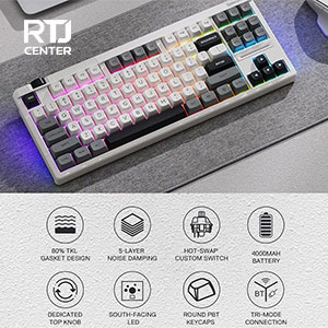 کیبورد بی سیم مکانیکال گیمینگ ردراگون K729 PRO RGB