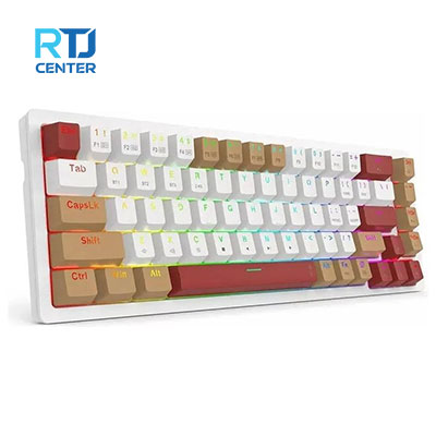 خرید کیبورد بی سیم گیمینگ ردراگون Redragon Rammus K677WLR-RGB-PRO Wireless