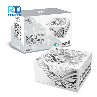خرید منبع تغذیه کامپیوتر ایسوس مدل ROG Strix White 80 Plus Platinum توان 1000 وات