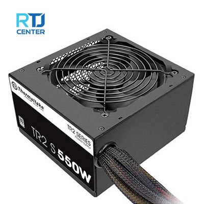خرید منبع تغذیه کامپیوتر ترمالتیک مدل TR2 S 80 Plus White توان 550 وات