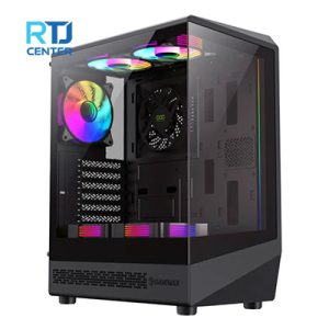 خرید کیس کامپیوتر گیم مکس Vista COC ARGB Mid Tower مشکی