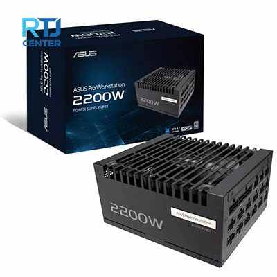 خرید پاور کامپیوتر ایسوس مدل PRO-WS-2200P ظرفیت ۲۲۰۰ وات تمام ماژولار ۸۰ پلاس پلاتینیوم