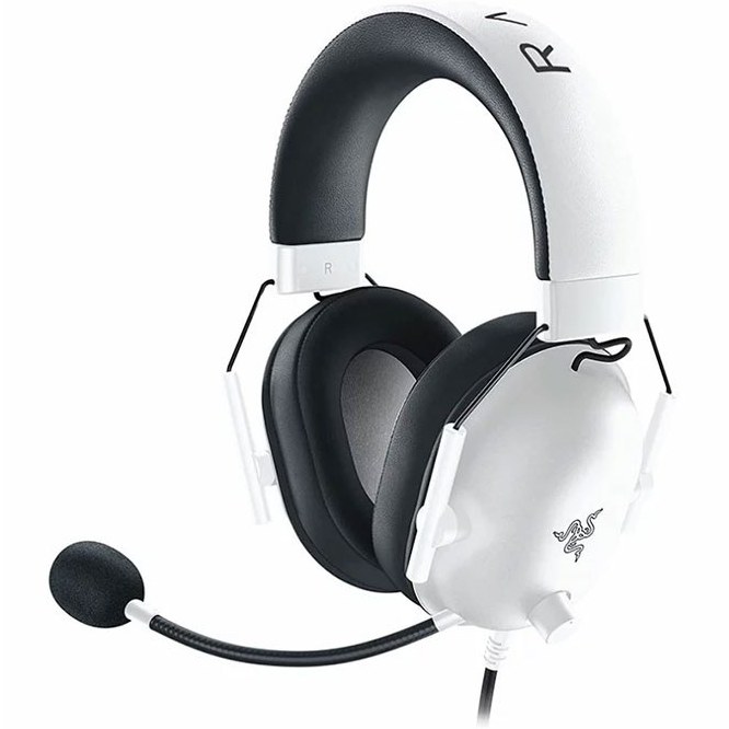 خرید هدست گیمینگ باسیم ریزر مدل RAZER BLACKSHARK V2 X White