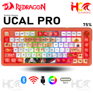 کیبورد بی سیم گیمینگ ردراگون مدل Geb K673 AK PRO